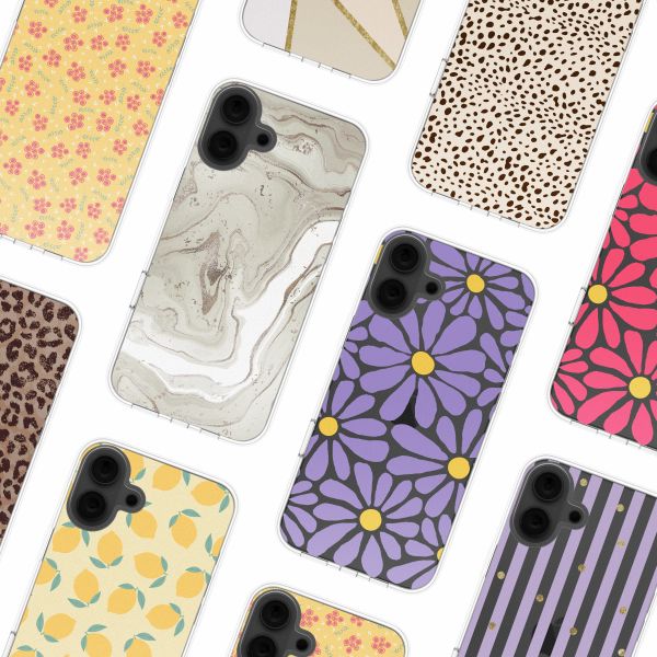 imoshion Coque design pour iPhone 16 - Sandy Marble