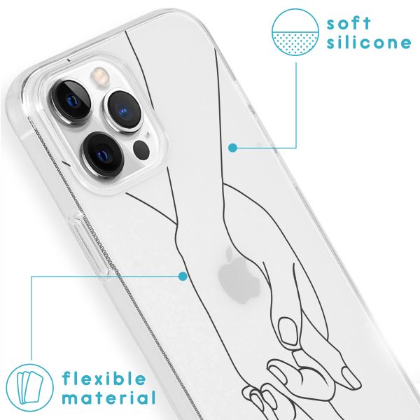 imoshion Coque Design iPhone 13 Pro - Holding Hands