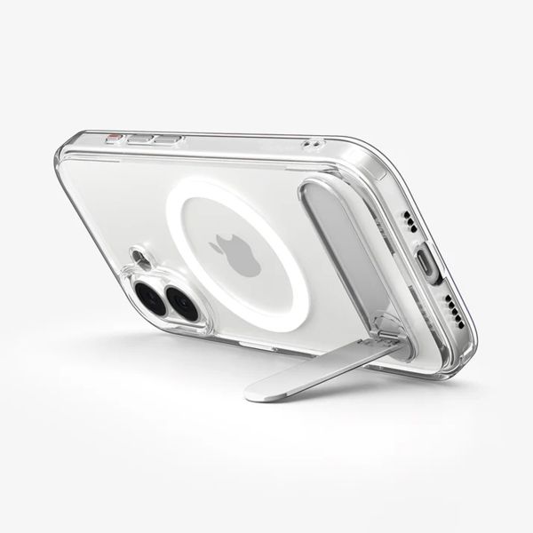 Spigen Coque Ultra Hybrid S MagSafe Apple iPhone 17 - Clear / White