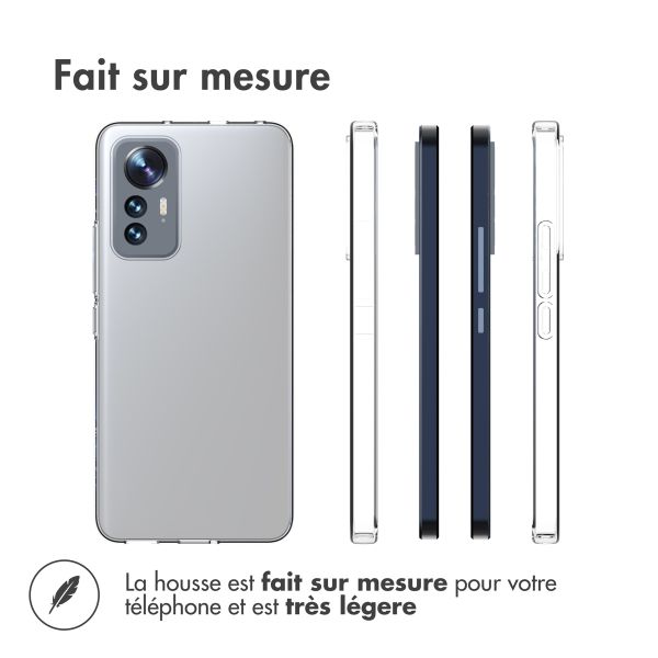 Accezz Coque Clear Xiaomi 12 Lite - Transparent