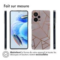 imoshion Coque Design Xiaomi Redmi Note 12 Pro (5G) - Pink Graphic