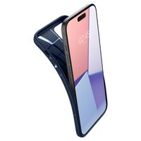 Spigen Coque Liquid Air iPhone 15 Pro - Navy Blue