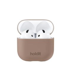 Holdit Coque Silicone Apple AirPods 4 - Mocha Brown