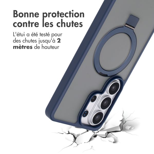 Accezz Coque Ring Stand avec MagSafe Samsung Galaxy S26 Ultra - Bleu