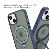 Accezz Coque Ring Stand avec MagSafe iPhone 13 - Blue