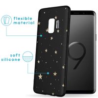 imoshion Coque Design Samsung Galaxy S9 - Etoiles / Noir