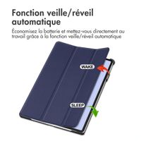 imoshion Coque tablette Trifold Huawei Matepad 11.5s / Huawei Matepad Air 11.5 - Bleu foncé