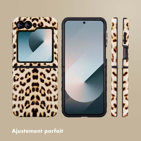 Selencia Coque arrière Vivid Samsung Galaxy Z Flip 6 / Flip 7 FE - Wild Leo