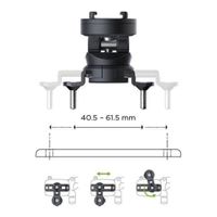 SP Connect Support de téléphone Brake Mount SPC+ pour scooter / moto - Réservoir de liquide de frein - Noir