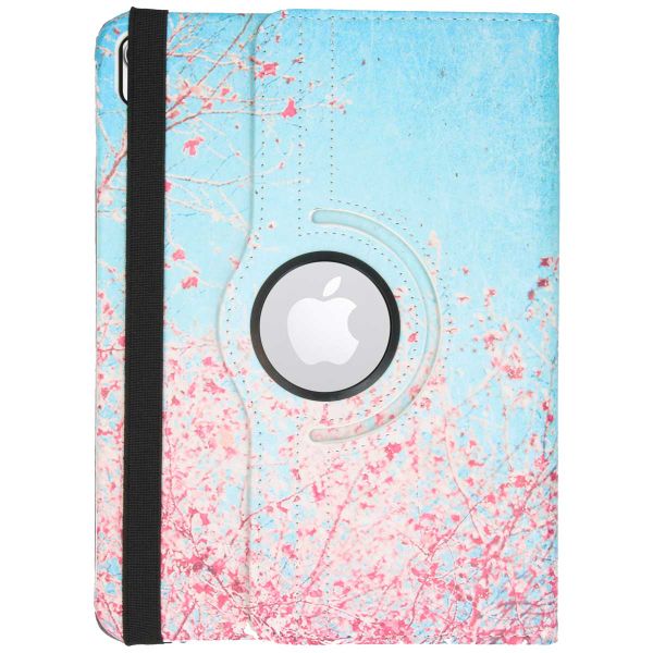 imoshion Coque tablette Design rotatif à 360° iPad 10 (2022) 10.9 pouces - Pink Blossom