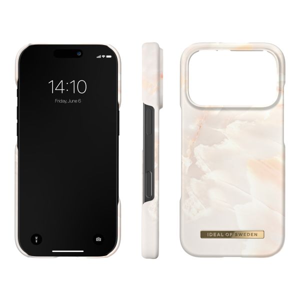 iDeal of Sweden Coque Fashion Apple iPhone 17 Pro Max - Rose Pearl Marble