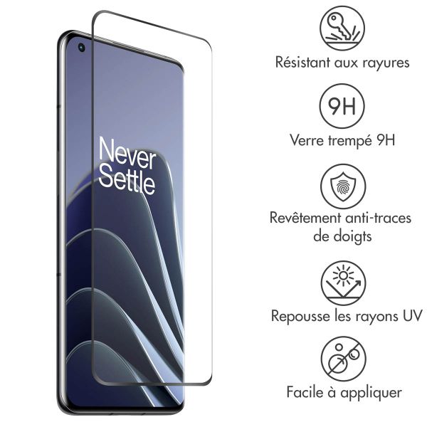 Accezz Protection d'écran en verre trempé OnePlus 10 Pro / OnePlus 11