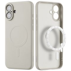 imoshion Coque Couleur avec MagSafe Apple iPhone 16 - Beige