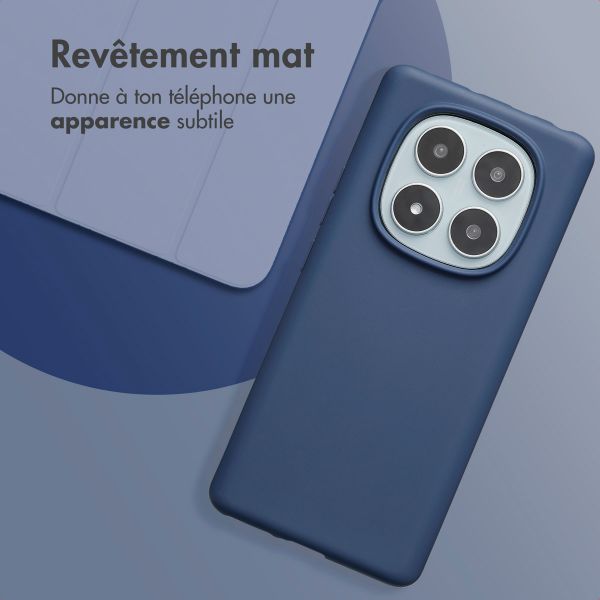 imoshion Coque Couleur Xiaomi Redmi Note 14 Pro (5G) - Bleu foncé