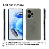 imoshion Coque Design Xiaomi Redmi Note 12 Pro (5G) - Floral Green