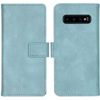 imoshion Étui de télephone portefeuille Samsung Galaxy S10 - Bleu clair