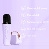 imoshion Kids Karaoke Set - Enceinte et micro - Lavender Lilac