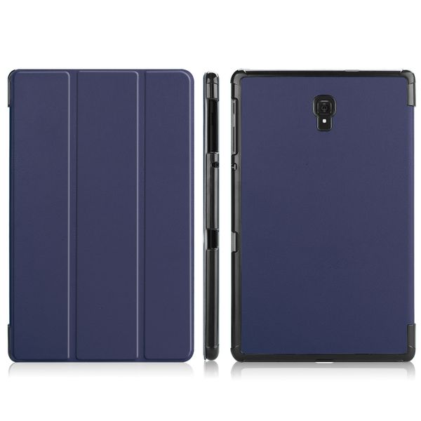 imoshion Coque tablette Trifold Samsung Galaxy Tab A 10.5 (2018) - Bleu foncé