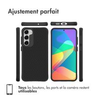 imoshion Rugged Hybrid Carbon Case Samsung Galaxy S23 Plus - Noir