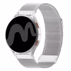 imoshion Bracelet magnétique milanais  - Connexion universelle 22 mm - Argent