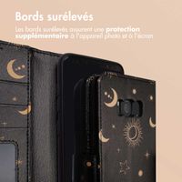 imoshion Étui de télephone portefeuille Design Samsung Galaxy S8 - Sky Black