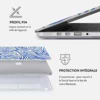 Burga Coque Rigide pour MacBook Pro 16 pouces (2021) / Pro 16 pouces (2023) M3 chip - A2485 / A2780 / A2991 / A3186 / A3403 - Seven Seas