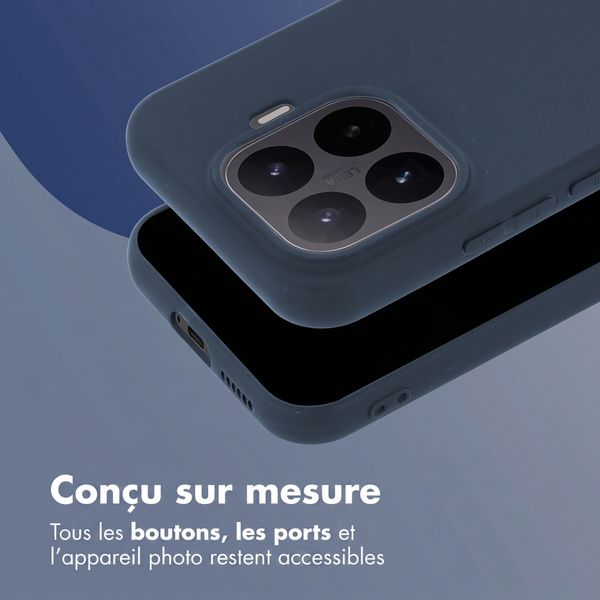 imoshion Coque Couleur Xiaomi 17T - Bleu foncé