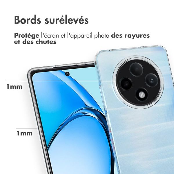 Accezz Coque Clear Oppo Reno 12F 5G - Transparent