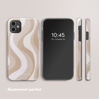 Selencia Coque arrière Vivid Tough iPhone 11 - Desert Waves Beige