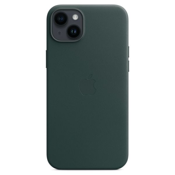 Apple Coque Leather MagSafe iPhone 14 Plus - Forest Green