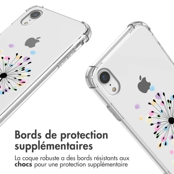 imoshion Coque Design avec cordon Apple iPhone Xr - Sandstone Dandelion