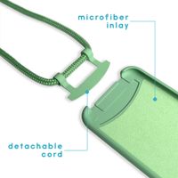 imoshion Coque de couleur avec cordon amovible iPhone Xs / X - Vert