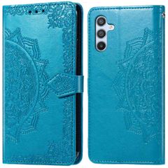 imoshion Etui de téléphone portefeuille Mandala Samsung Galaxy A36 - Turquoise