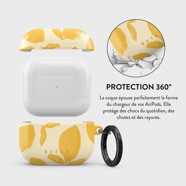Burga L'étui rigide Apple AirPods 3 (2021) - Lemon Tart