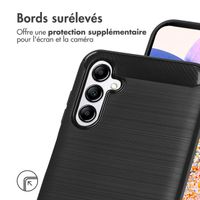 imoshion Coque Brushed Samsung Galaxy A14 (5G/4G) - Noir