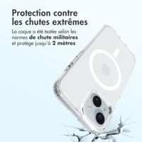 Accezz Coque arrière Xtreme Impact avec MagSafe Apple iPhone 15 - Transparent