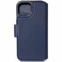 Decoded Portefeuille détachable 2 en 1 en cuir Apple iPhone 15 - Bleu foncé