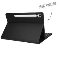 Accezz QWERTY Bluetooth Keyboard Bookcase Samsung Galaxy Tab S10 Lite / S10 FE / S9 FE