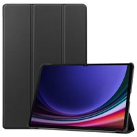 imoshion Coque tablette Trifold Samsung Galaxy Tab S10 Plus / Tab S9 Plus 12.4 pouces - Noir