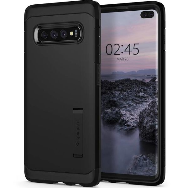 Spigen Coque Tough Armor Samsung Galaxy S10 Plus - Noir