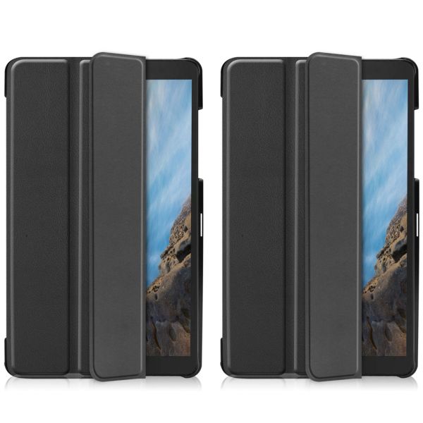 imoshion Coque tablette Trifold Galaxy Tab A 8.0 (2019) - Noir