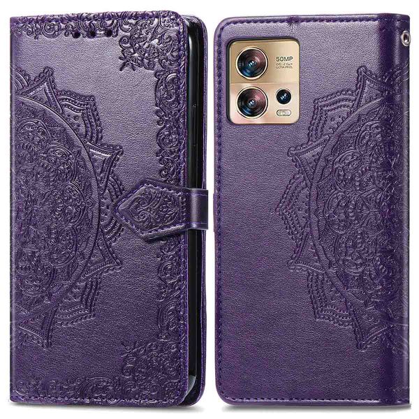 imoshion Etui de téléphone portefeuille Mandala Motorola Edge 30 Fusion - Violet