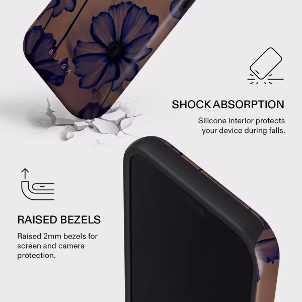 Burga Coque Tough MagSafe Apple iPhone 17 Pro Max - Velvet Night