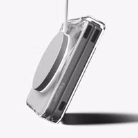 Spigen Coque Ultra Hybrid Pro MagFit Samsung Galaxy Z Flip 7 - Clear / White