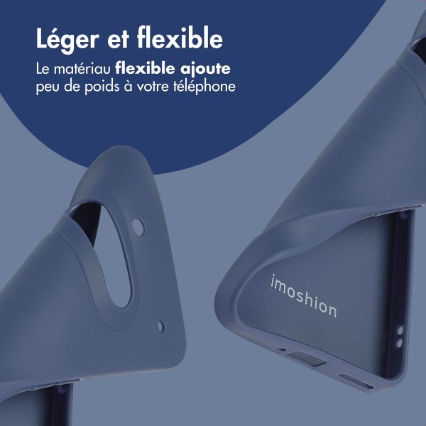 imoshion Coque Couleur Nothing Phone (3a) - Bleu foncé