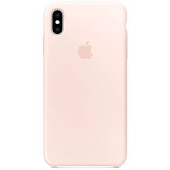 Apple Coque en silicone Apple iPhone Xs Max - Pink Sand
