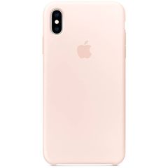 Apple Coque en silicone iPhone Xs Max - Pink Sand