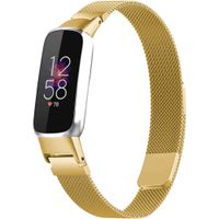 imoshion Bracelet magnétique milanais le Fitbit Luxe - Taille M - Dorée