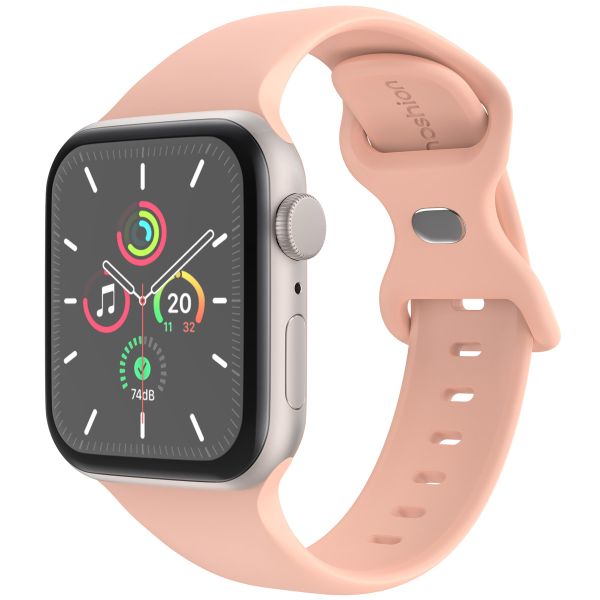 imoshion Bracelet en silicone⁺ Apple Watch Series 1 á 10 / SE / Ultra (2) (44/45/46/49 mm) - Vintage Rose - Taille M/L