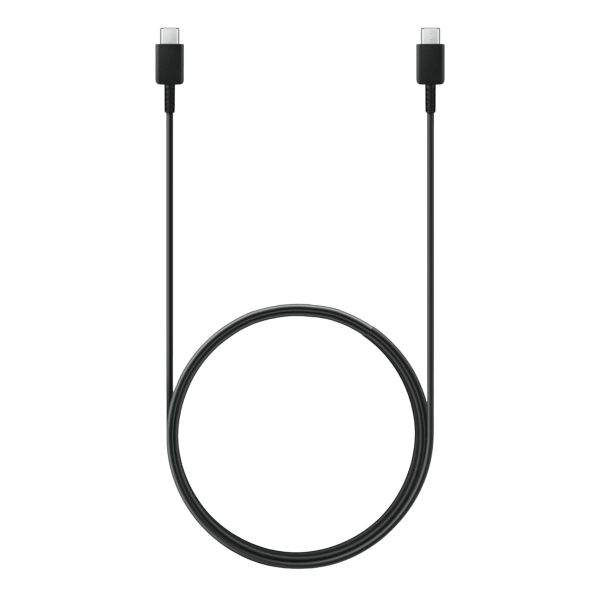 Samsung Original câble USB-C vers USB-C emballage d'usine - 1.8 mètre - 45 Watt - Noir